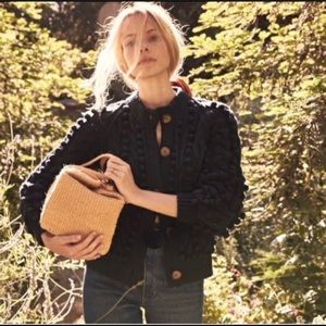 ** SOLD ** DÔEN Navy Pomme Sweater